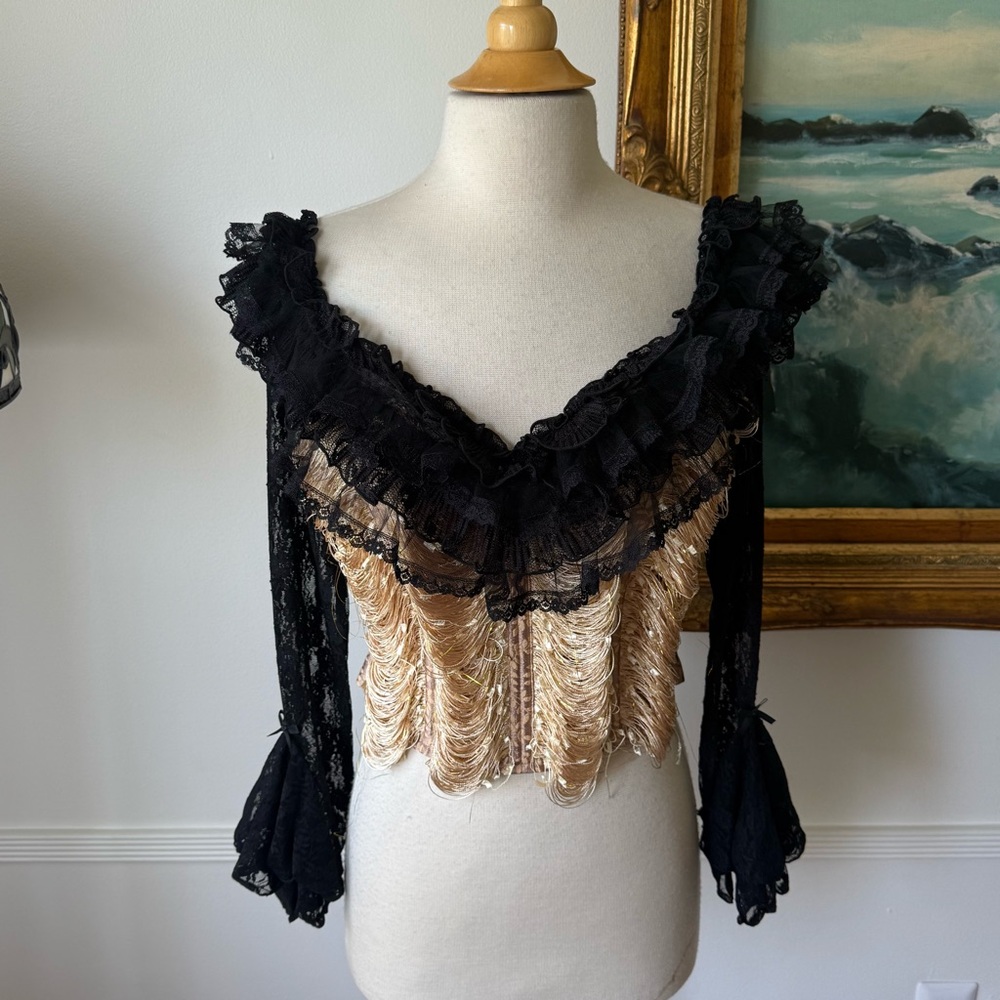 Lacemade corset top